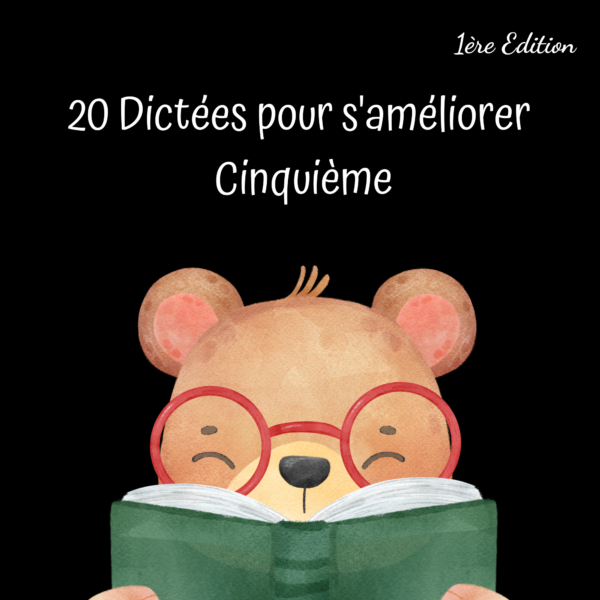 Cahier d’écriture PDF – Cinquième – Saison 1, édition 1 - Noir